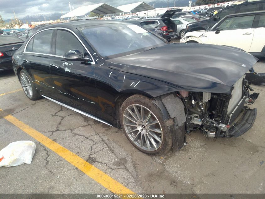 2022 MERCEDES-BENZ S-CLASS S 500 VIN: W1K6G6DB6NA141005