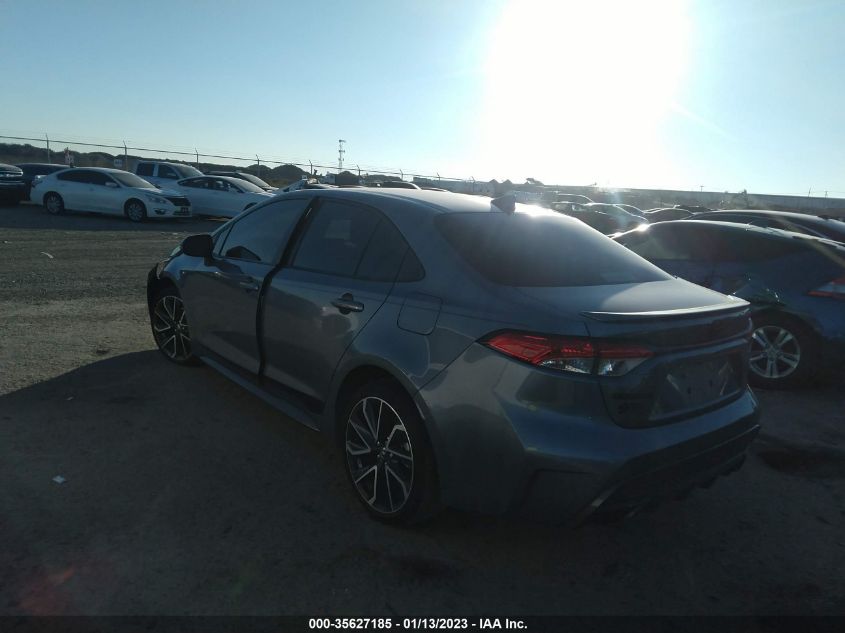 2022 TOYOTA COROLLA SE/SE NIGHTSHADE/APEX SE VIN: JTDS4MCE7N3504837