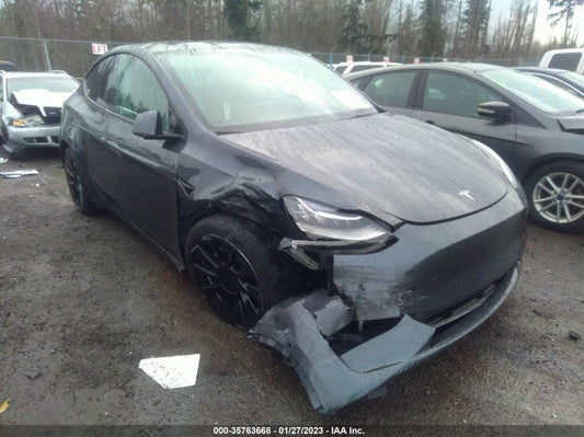 2022 TESLA MODEL Y LONG RANGE VIN: 7SAYGDEE7NF451173
