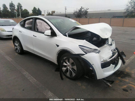 2022 TESLA MODEL Y LONG RANGE VIN: 7SAYGDEE5NF346826