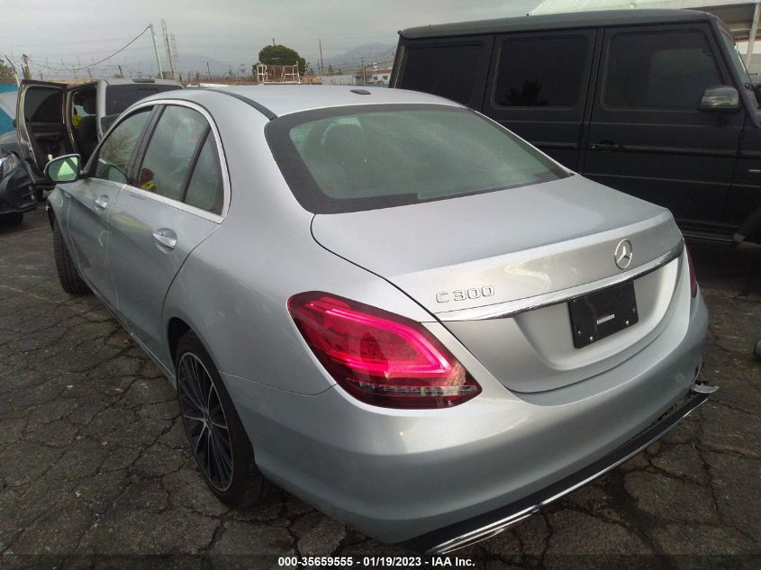 2021 MERCEDES-BENZ C-CLASS C 300 VIN: W1KWF8DB5MR642174