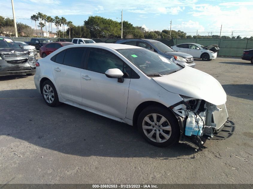 2022 TOYOTA COROLLA LE VIN: 5YFEPMAE7NP309514