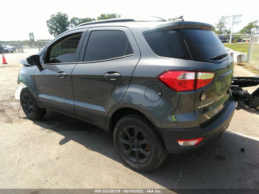 2021 FORD ECOSPORT SE VIN: MAJ6S3GL2MC402439