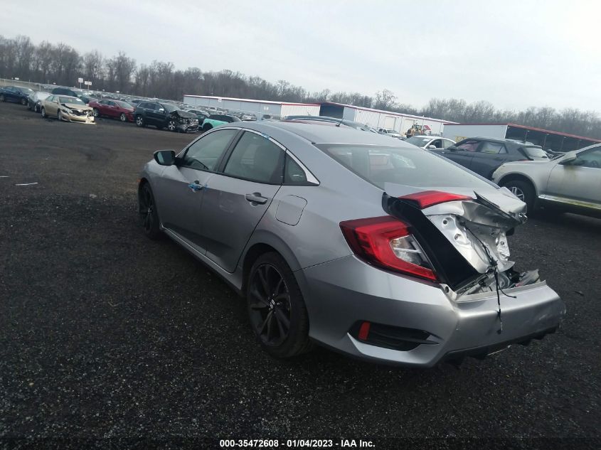2021 HONDA CIVIC SEDAN SPORT VIN: 2HGFC2F82MH553861