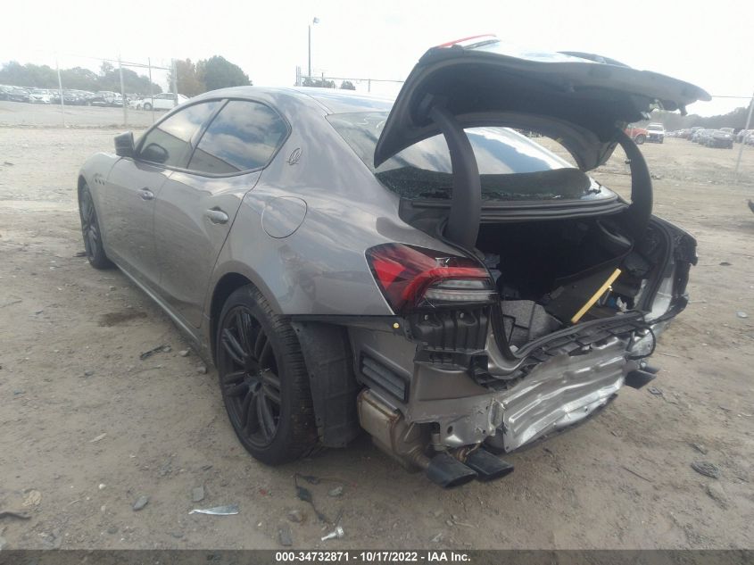 2021 MASERATI GHIBLI VIN: ZAM57XSA5M1365625