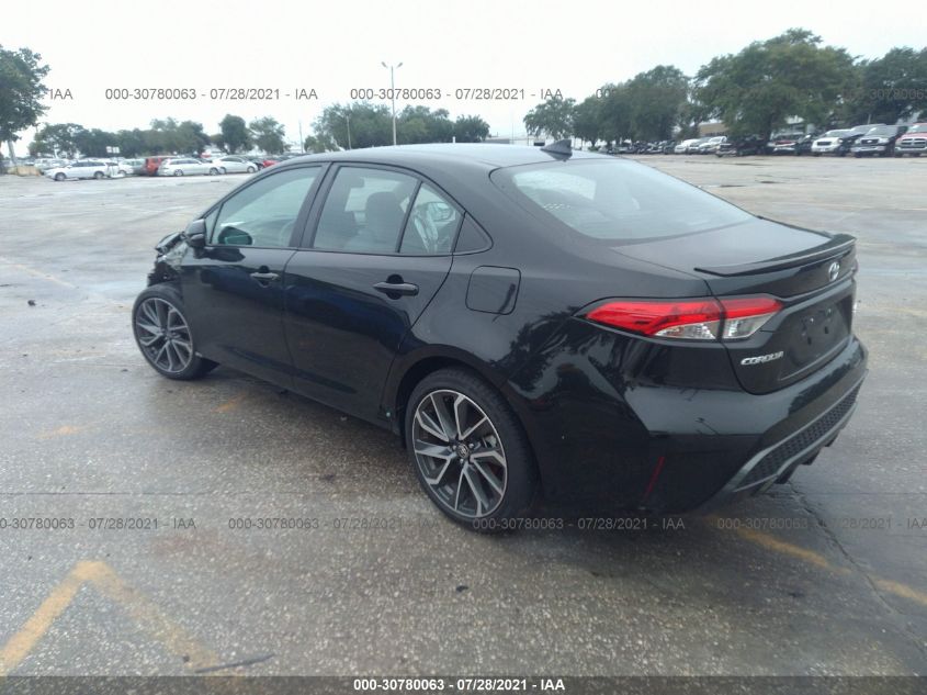 2020 TOYOTA COROLLA SE/NIGHTSHADE VIN: 5YFS4RCE6LP056771