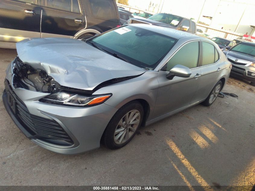 2022 TOYOTA CAMRY LE VIN: 4T1C11AKXNU648876