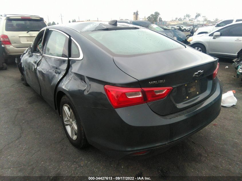 2020 CHEVROLET MALIBU LS VIN: 1G1ZB5STXLF143490
