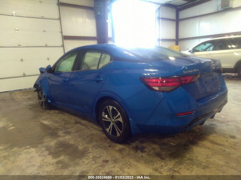 2021 NISSAN SENTRA SV VIN: 3N1AB8CV7MY229441