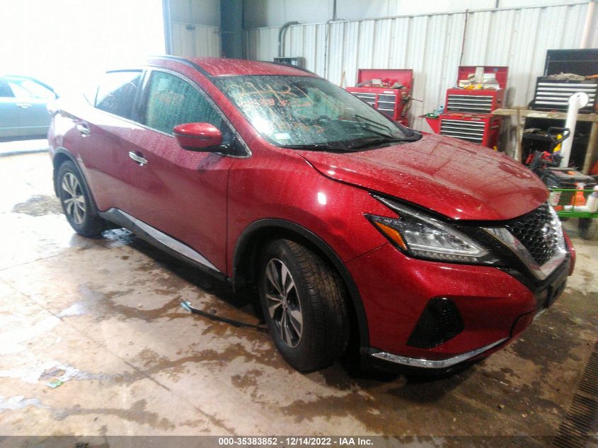 2020 NISSAN MURANO SV VIN: 5N1AZ2BS6LN125589