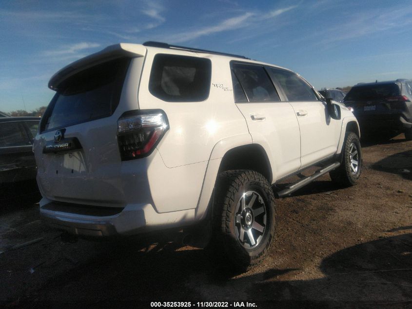 2021 TOYOTA 4RUNNER TRD OFF ROAD VIN: JTEPU5JR2M5870530