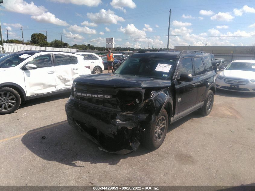 2021 FORD BRONCO SPORT BIG BEND VIN: 3FMCR9B62MRA99723
