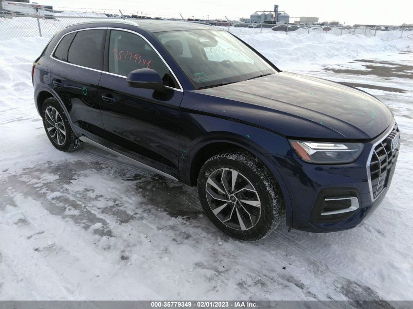 2021 AUDI Q5 PREMIUM VIN: WA1AAAFY2M2088932