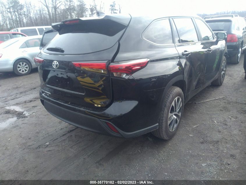 2023 TOYOTA HIGHLANDER L/LE/XLE/XSE/LIMITED VIN: 5TDKDRAH1PS500732