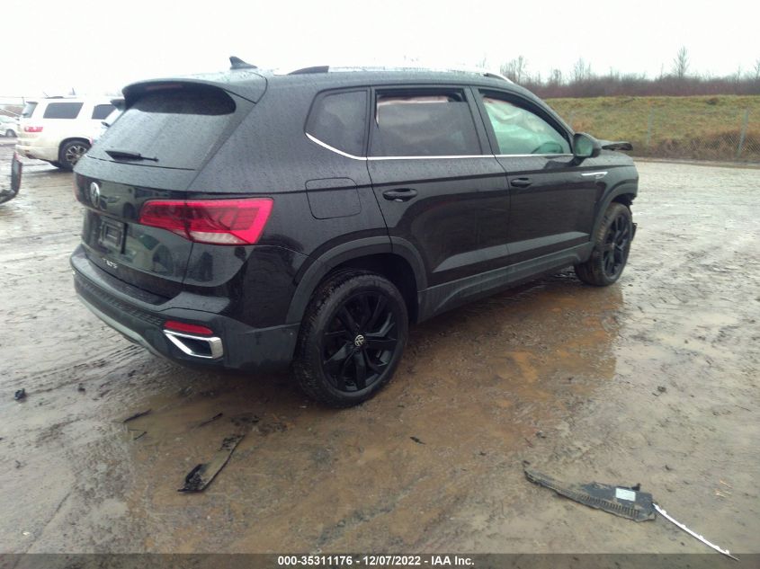 2022 VOLKSWAGEN TAOS SE VIN: 3VVLX7B24NM004056