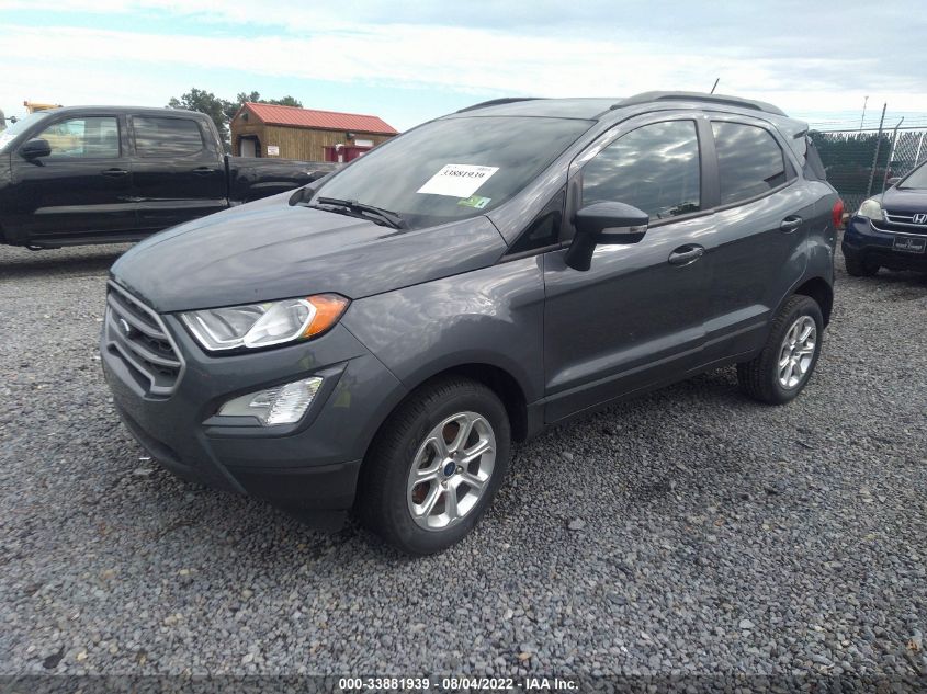 2021 FORD ECOSPORT SE VIN: MAJ6S3GL0MC409938