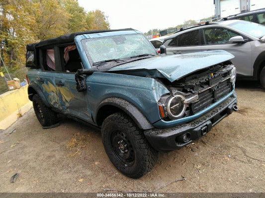 2022 FORD BRONCO BASE/BIG BEND VIN: 1FMDE5BH5NLA94199