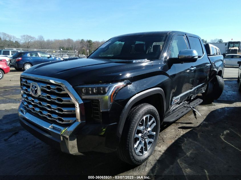 2022 TOYOTA TUNDRA 4WD 1794 EDITION HYBRID VIN: 5TFMC5DB3NX013020