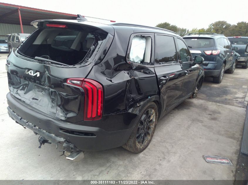 2022 KIA TELLURIDE EX VIN: 5XYP3DHC6NG251537