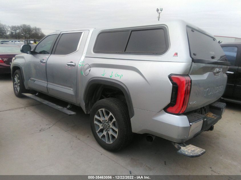 2022 TOYOTA TUNDRA 4WD 1794 EDITION VIN: 5TFMA5DB7NX014659
