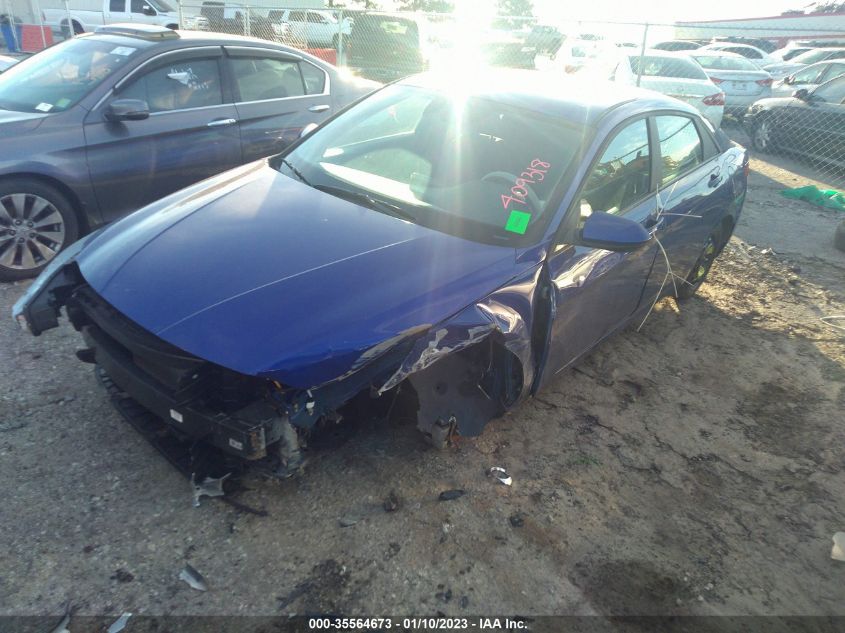 2023 HYUNDAI ELANTRA SEL VIN: KMHLM4AGXPU409318