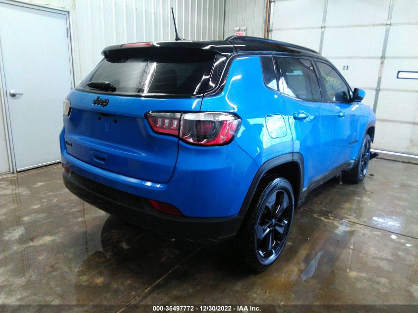 2021 JEEP COMPASS ALTITUDE VIN: 3C4NJDBB5MT509616