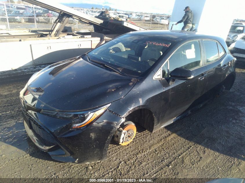 2022 TOYOTA COROLLA HATCHBACK SE/NIGHTSHADE/XSE VIN: JTND4MBE0N3154974