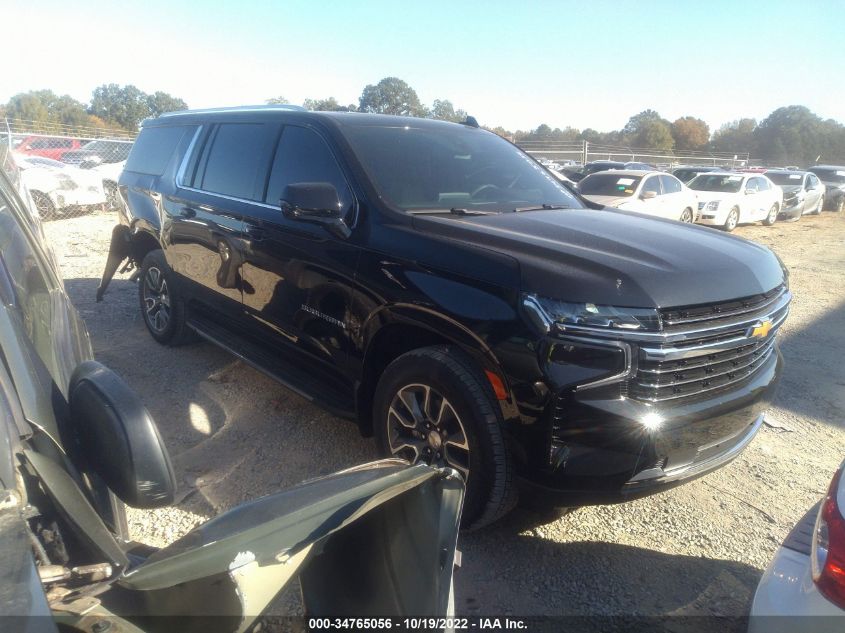 2022 CHEVROLET SUBURBAN LT VIN: 1GNSKCKD2NR338157