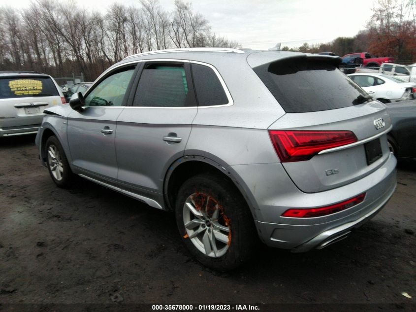 2022 AUDI Q5 S LINE PREMIUM VIN: WA1GAAFY2N2013028
