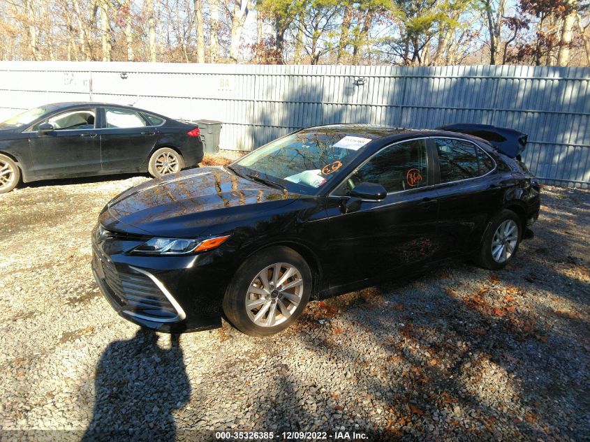 2022 TOYOTA CAMRY LE VIN: 4T1R11BK1NU055402