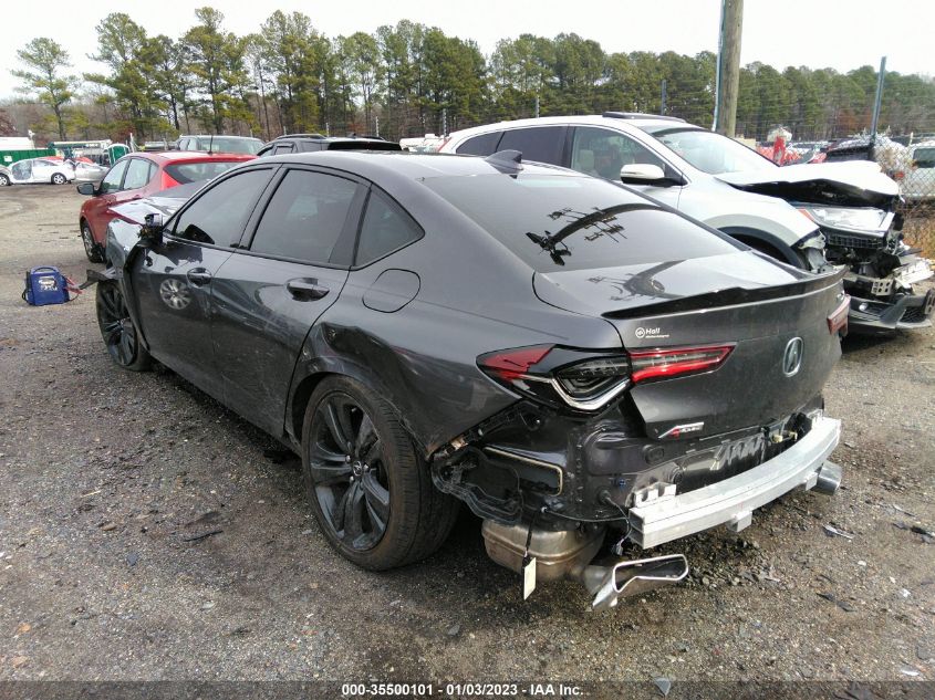2021 ACURA TLX W/A-SPEC PACKAGE VIN: 19UUB5F51MA010484