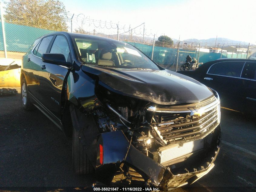 2022 CHEVROLET EQUINOX LT VIN: 3GNAXKEV3NL266940