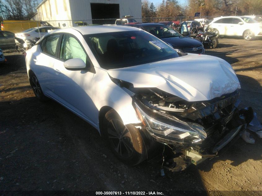 2021 NISSAN SENTRA SV VIN: 3N1AB8CV5MY306095