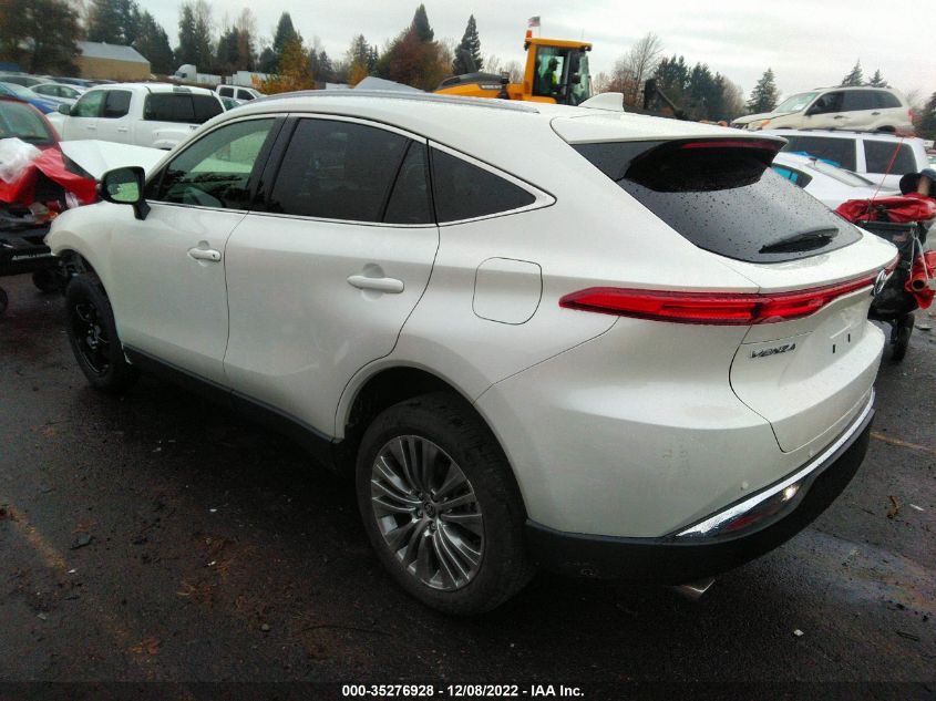 2022 TOYOTA VENZA LE/XLE/LIMITED VIN: JTEAAAAH9NJ110649