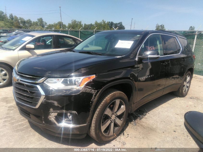 2021 CHEVROLET TRAVERSE LT LEATHER VIN: 1GNEVHKW4MJ172899