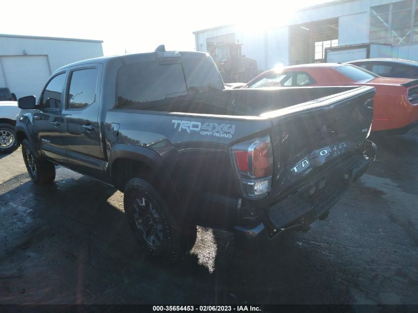 2022 TOYOTA TACOMA 4WD SR/SR5/TRD SPORT VIN: 3TMCZ5AN1NM466213