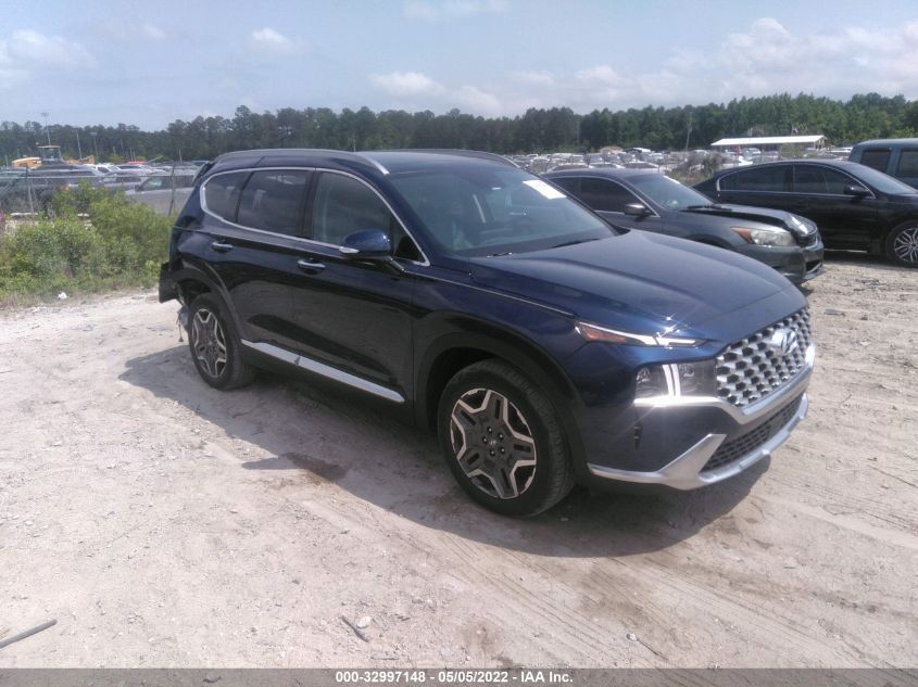 2021 HYUNDAI SANTA FE LIMITED VIN: 5NMS44AL4MH338892