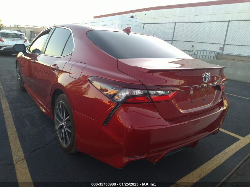 2022 TOYOTA CAMRY SE VIN: 4T1S11AK1NU032379