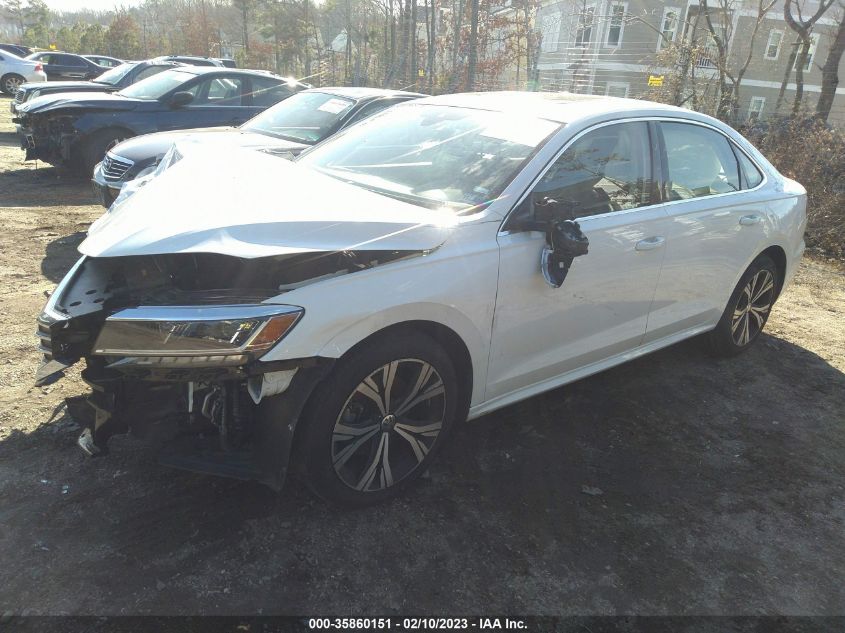 2022 VOLKSWAGEN PASSAT 2.0T SE VIN: 1VWSA7A32NC001323
