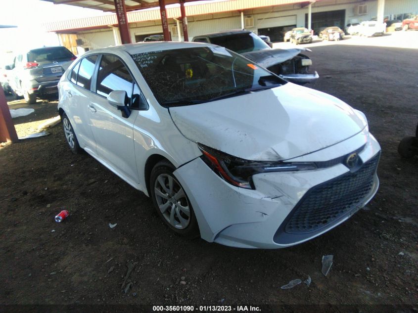 2021 TOYOTA COROLLA LE VIN: JTDEPMAE9MJ126828