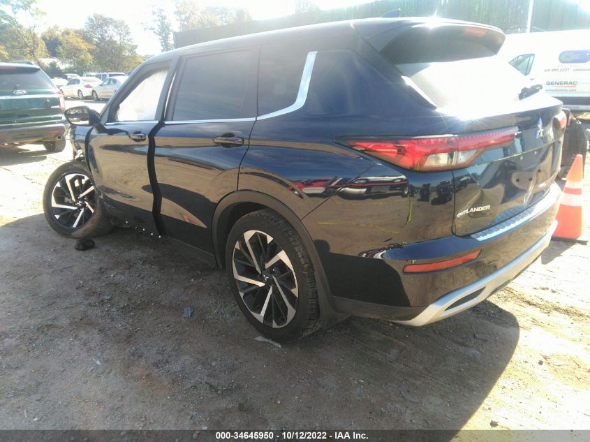 2022 MITSUBISHI OUTLANDER SE VIN: JA4J4UA86NZ030573