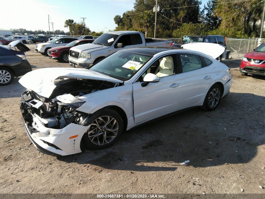 2022 HYUNDAI SONATA SEL VIN: KMHL14JA5NA206503