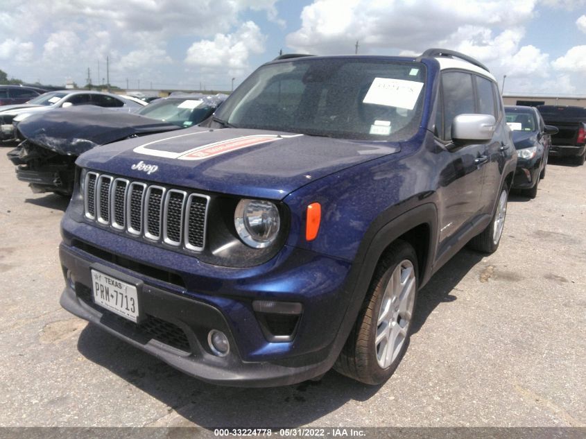 2021 JEEP RENEGADE LATITUDE VIN: ZACNJCBBXMPM44163