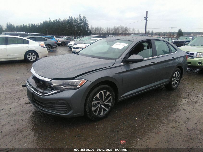 2022 VOLKSWAGEN JETTA S VIN: 3VWCM7BU1NM033830