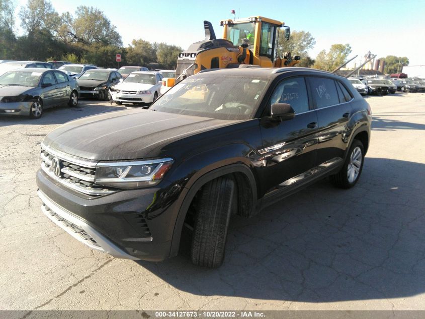 2021 VOLKSWAGEN ATLAS CROSS SPORT 2.0T SE W/TECHNOLOGY VIN: 1V2WC2CA0MC229962