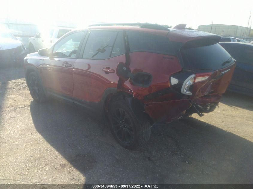 2022 GMC TERRAIN SLE VIN: 3GKALMEV6NL204274