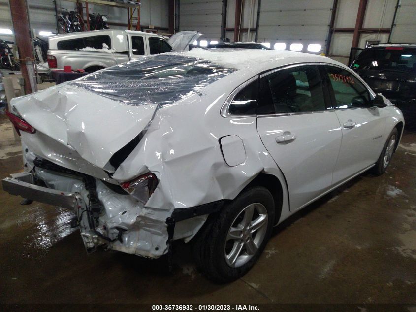 2021 CHEVROLET MALIBU LS VIN: 1G1ZB5ST3MF040218