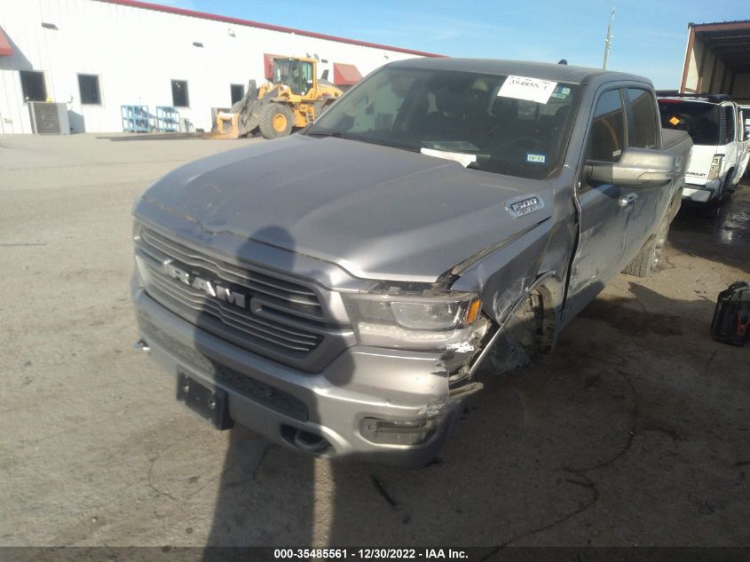 2021 RAM 1500 LARAMIE VIN: 1C6SRFJT6MN534761