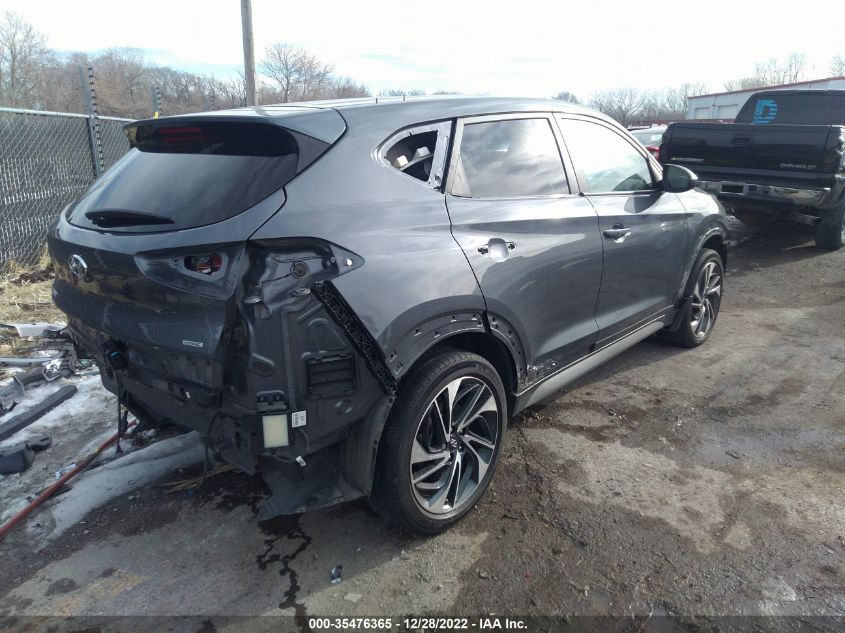 2021 HYUNDAI TUCSON SPORT VIN: KM8J3CAL8MU319193