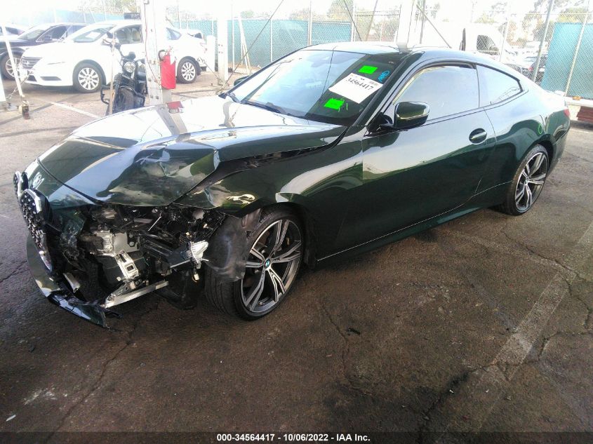 2021 BMW 4 SERIES 430I VIN: WBA53AP03MCF89199